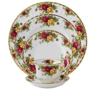 Old Country Royal Albert dinner set